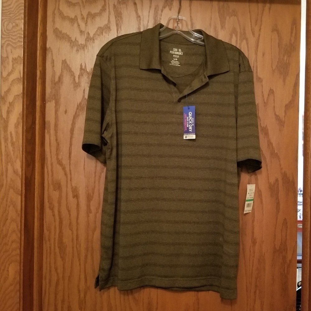 NWT Haagar Polo Shirt Size Large